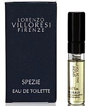 Fragrances, Perfumes, Cosmetics Lorenzo Villoresi Spezie - Eau de Toilette (sample)