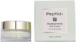 Fragrances, Perfumes, Cosmetics Hyaluronic Acid Eye Cream - Peptid+ Hyaluronic Acid Eye Cream