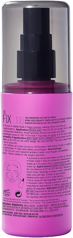 Makeup Setting Spray - Maybelline Lasting Fix Setting Spray — photo N4