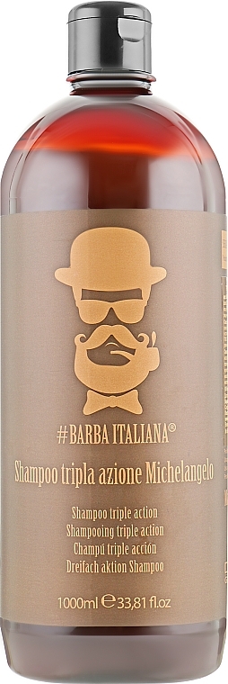 Trivalent Shampoo - Barba Italiana Michelangelo Shampoo — photo N20