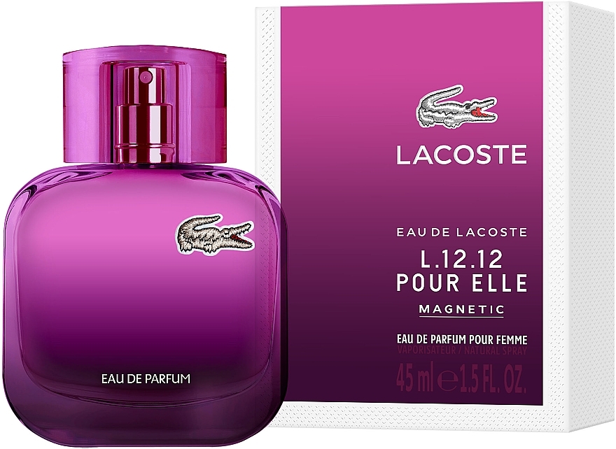 Lacoste Eau De L.12.12 Pour Elle Magnetic - Eau de Parfum — photo N2