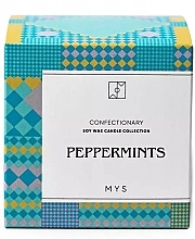 Soy Candle "Mint" - Mys Peppermints Candle — photo N3