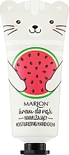 Fragrances, Perfumes, Cosmetics Watermelon and Avocado Hand Cream "Moisturizing" - Marion Moisturizing Hand Cream