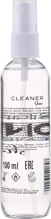 Cleaner Base Spray - Silcare Cleaner Base One Shine — photo N2