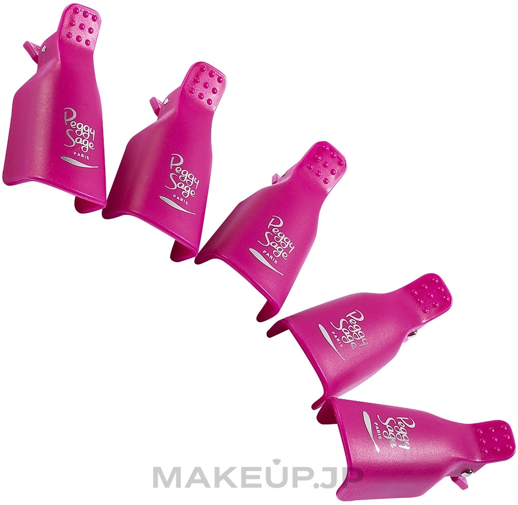 Gel Polish Remover Pegs, pink - Peggy Sage Pegs For Use In I-LAK And Acrylic Resin Removal — photo 5 szt.