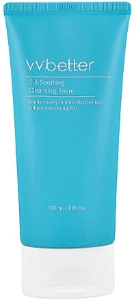 敏感肌用洗顔フォーム - Vvbetter 5.5 Soothing Cleansing Foam — photo N1