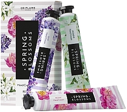 Fragrances, Perfumes, Cosmetics Set "Spring Blossoms" - Oriflame Hand Cream Trio (3 x h/cr/30ml)