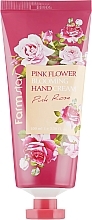 Rose Hand Cream - FarmStay Pink Flower Blooming Hand Cream Pink Rose — photo N4