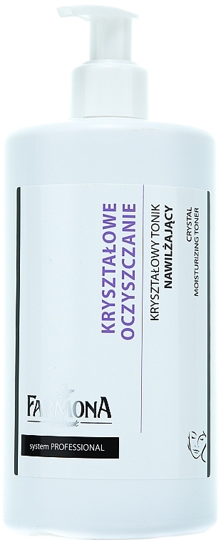 Moisturizing Face Tonic - Farmona Krysztalowe Oczyszczanie — photo N3