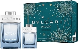 Fragrances, Perfumes, Cosmetics Bvlgari Man Glacial Essence - Set (edp/100ml + edp/15ml)