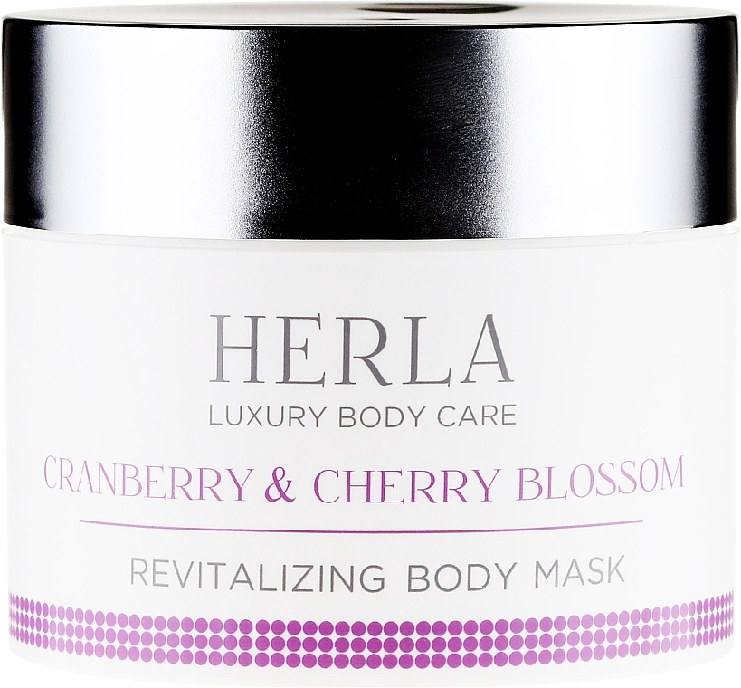 Body Mask - Herla Luxury Body Care Cranberry & Cherry Blossom Revitalizing Body Mask — photo N2