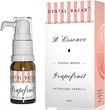 Concentrated Dental Drops 'Grapefruit' - Dental Bazar D'Essence Dental Drops Grapefruit — photo N1