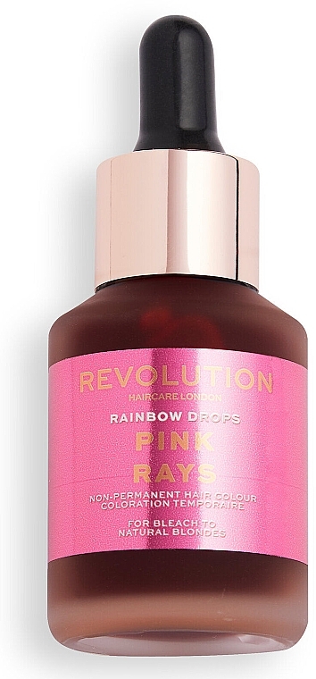 Non-Permanent Hair Color Drops - Makeup Revolution Rainbow Drops — photo N5