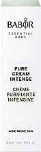Intensive Cream for Problem Skin - Babor Essential Care Pure Cream Intense — photo N2