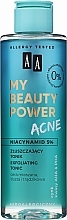 Fragrances, Perfumes, Cosmetics Exfoliating Tonic - AA My Beauty Power Acne Exfoliating Tonic