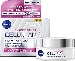 Anti-Aging Day Cream - NIVEA Cellular Anti-Age Skin Rejuvenation Face Day Cream SPF 15 — photo N2