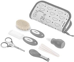 Baby Care Set, grey - Akuku Hooligans Baby Care Starter Kit — photo N2