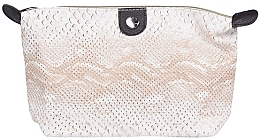 Fragrances, Perfumes, Cosmetics Zippered Cosmetic Bag, silver - Nascita Professional 040