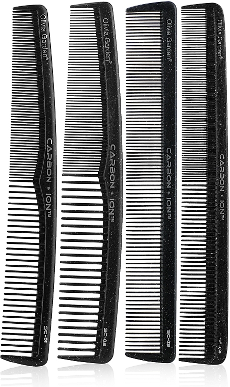 SC Hair Comb - Olivia Garden Carbon  — photo N1