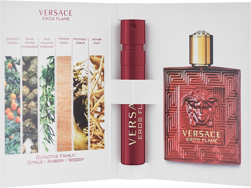 Versace Eros Flame - Eau de Parfum (sample) — photo N2