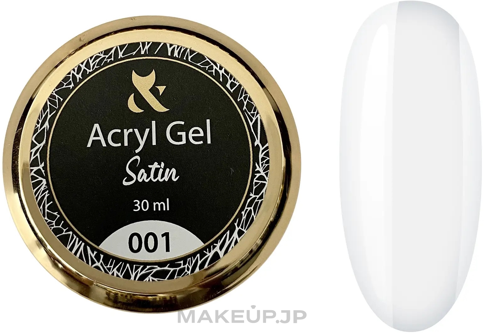 Acrylic Nail Gel, 30 ml - F.O.X Acryl Gel Satin — photo 001