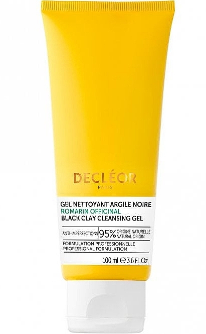 Cleansing Face Gel - Decleor Rosemary Officinalis Black Clay Cleansing Gel — photo N6