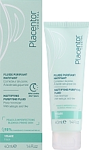 Cleansing Mattifying Face Fluid - Placentor Vegetable Mattifying Purifying Fluid — photo N1
