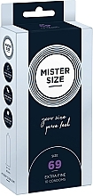 Latex Condoms, size 69, 10 pcs - Mister Size Extra Fine Condoms — photo N1