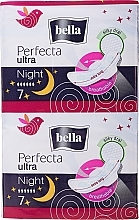 Sanitary Pads Perfecta Ultra Night Silky Drai, 7+7 pcs - Bella  — photo N3