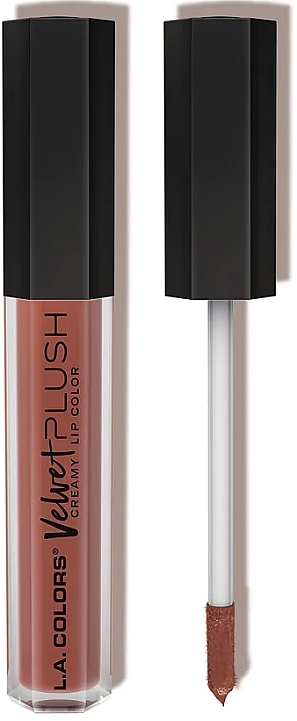 L.A. Colors Velvet Plush Creamy Lip Color - Liquid Lipstick — photo N1