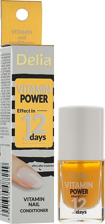 Vitamin Nail Conditioner - Delia Cosmetics Power Of Vitamins Nail Conditioner — photo N2