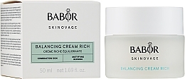 Rich Balancing Cream for Combination Cream - Babor Skinovage Balancing Cream Rich — photo N2