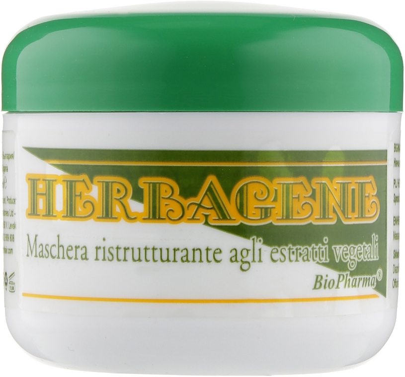 Healing Hair Mask - Biopharma Herbagene Mask — photo N1