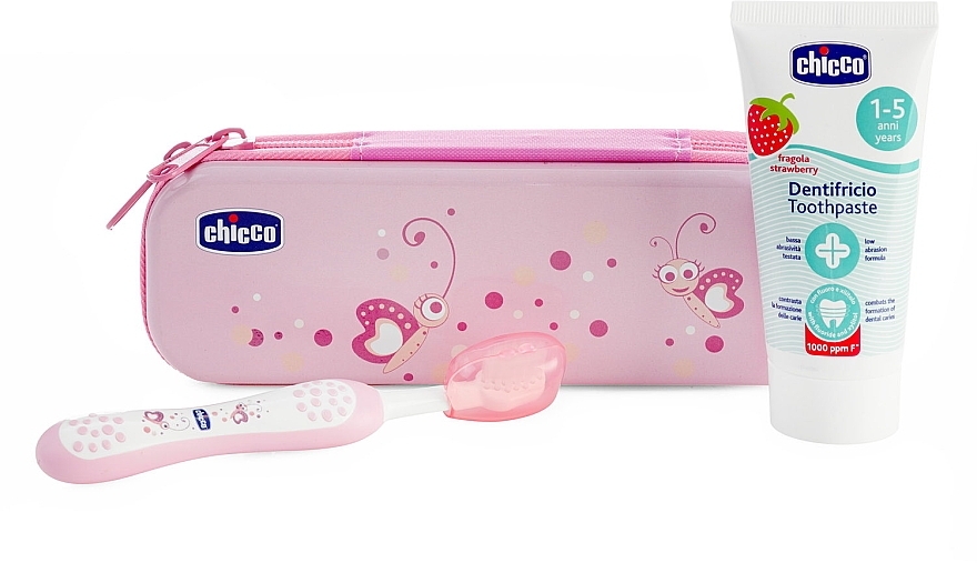 Travel Set - Chicco (Toothbrush + Toothpaste/50ml) — photo N1