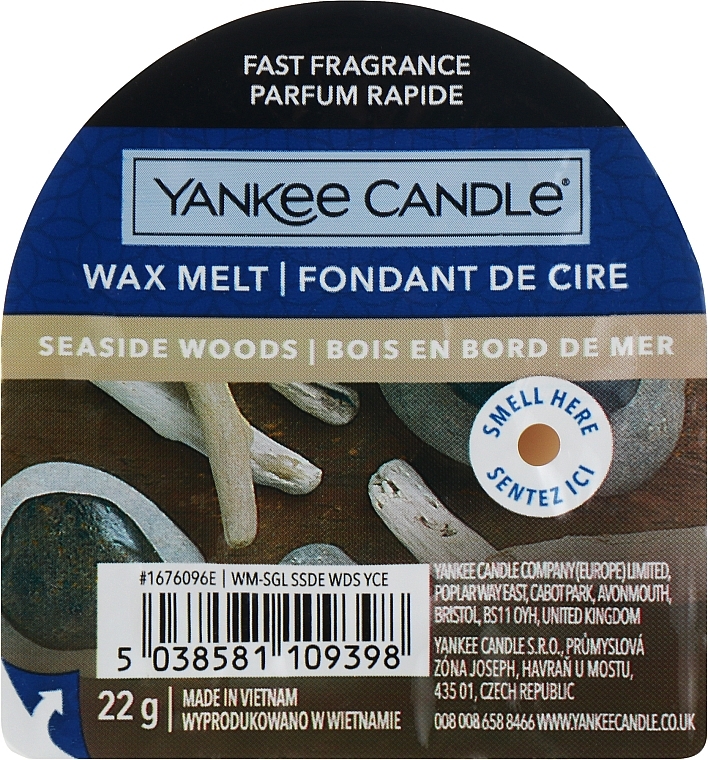 Aromatic Wax - Yankee Candle Wax Melt Seaside Woods — photo N7