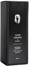 Hair Oil - Solidu Hair Drops Natural Hair Oil With Argan And Jojoba Oil — photo N2