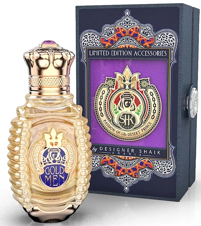 Shaik Opulent Shaik Amethyst Gold Edition For Men - Eau de Parfum — photo N2