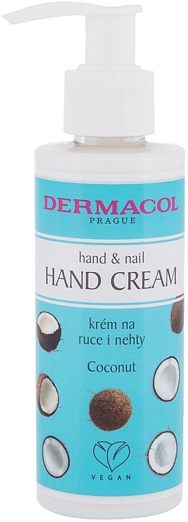 Coconut Hand Cream - Dermacol Coconut Hand & Nail Cream — photo N1