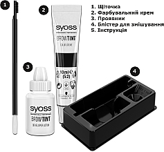 Long-Lasting Eyebrow Color - Syoss Brow Tint — photo N21