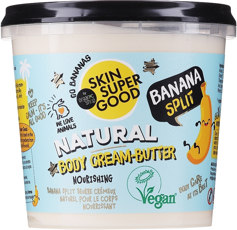 Planeta Organica - Banana Split Natural Body Butter Cream — photo N2
