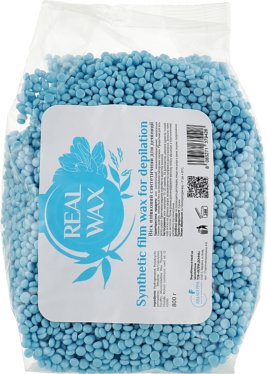 Depilation Granule Wax 'Blue' - Bella Donna Real Wax — photo N2