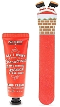 Set - Mad Beauty The Naughty List Bah Humbug Hand Care Set (h/cr/30 ml + nail/file) — photo N3