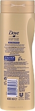 Body Lotion with Self-Tan Effect - Dove Visible Glow Gradual Self-Tan Lotion Fair-Medium Skin — photo N11