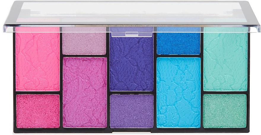 Eyeshadow Palette - Makeup Revolution Reloaded Dimension Eyeshadow Palette Vivid Passion — photo N3