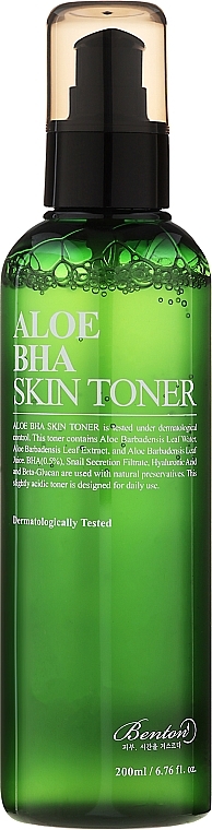 Aloe BHA Toner - Benton Aloe BHA Skin Toner — photo N2