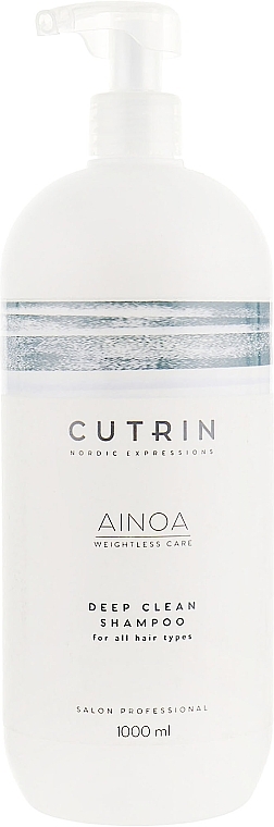 Deep Cleansing Shampoo - Cutrin Ainoa Deep Clean Shampoo — photo N1