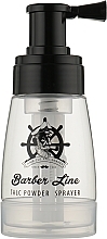 Fragrances, Perfumes, Cosmetics Talc Spray Bottle, 180 ml - Eurostil Barber Line