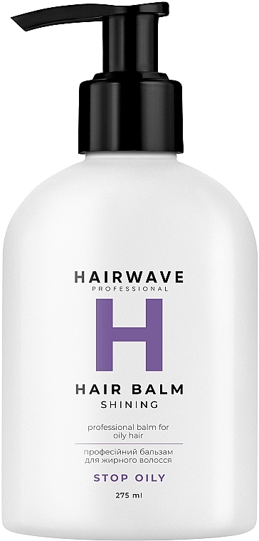 Absorbing Conditioner "Shining" - HAIRWAVE Balm For Oily Hair — photo N3