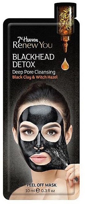 Peel-Off Face Mask - 7th Heaven Renew You Blackhead Detox Peel Off Mask — photo N3