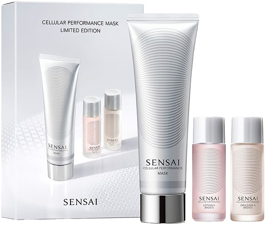 Set - Sensai Cellular Performance Mask Limited Edition (mask/100ml + lot/20ml + emulsion/20ml) — photo N1